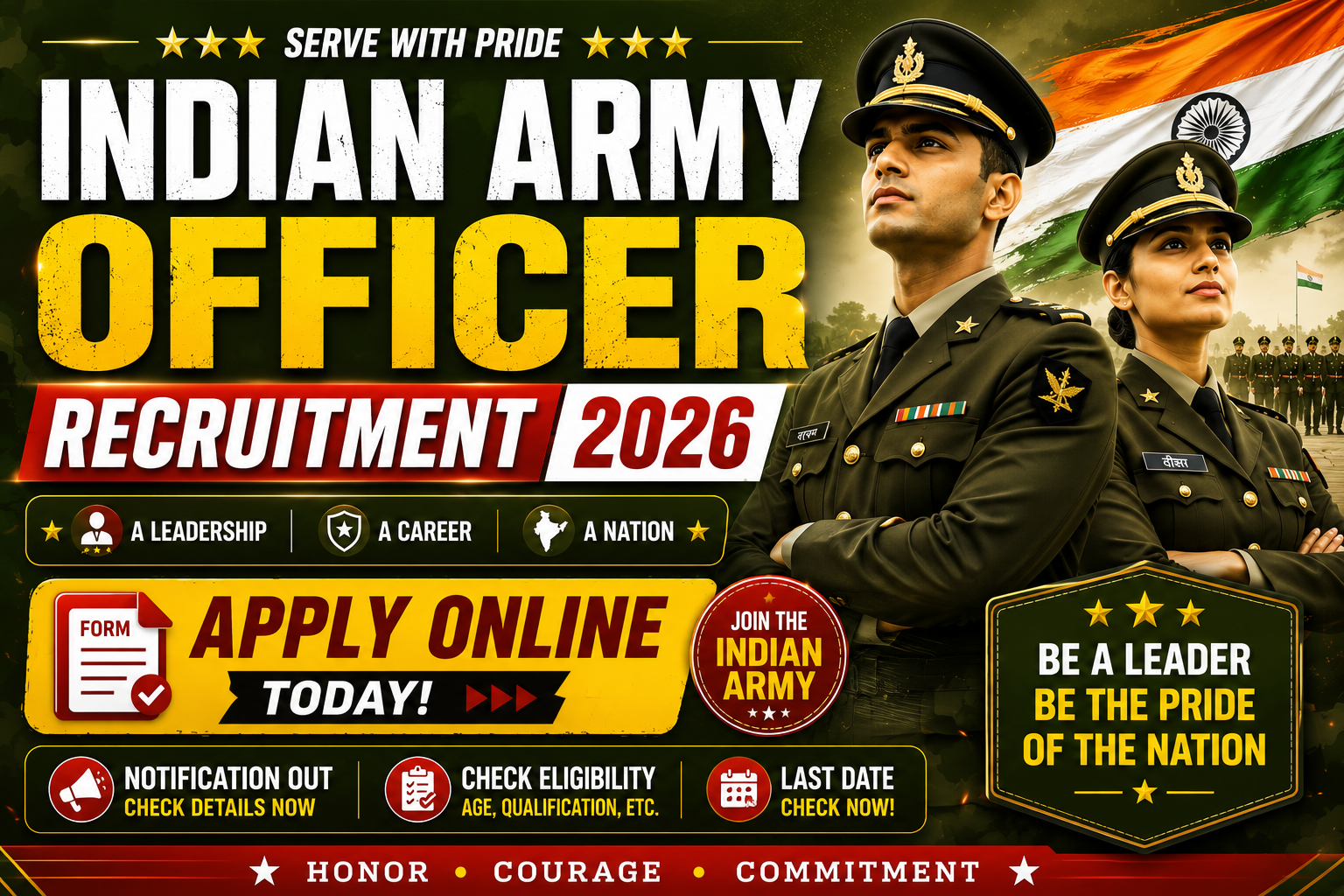 Indian Army Officer Recruitment 2026